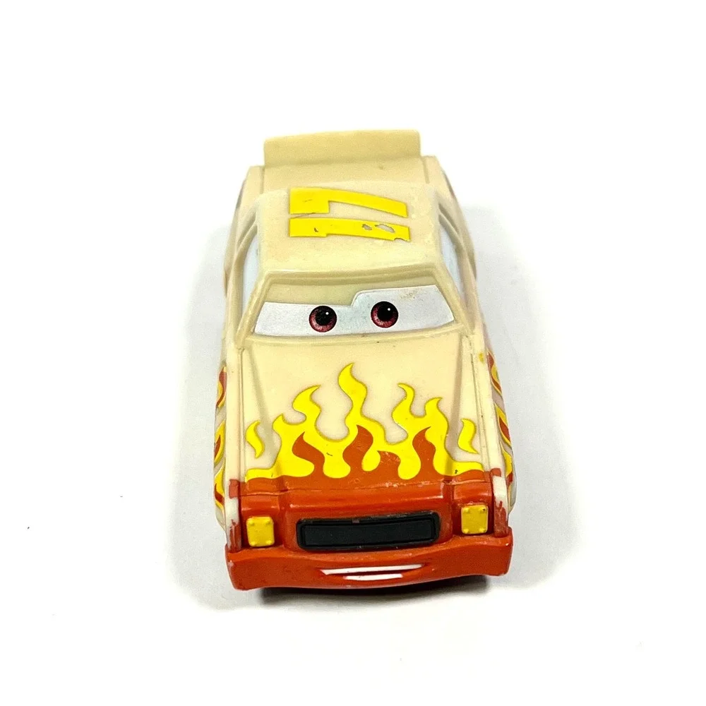 Disney Pixar Cars Darrell Cartrip 17 Chevy Monte Carlo 1:55 Diecast Mattel Loose